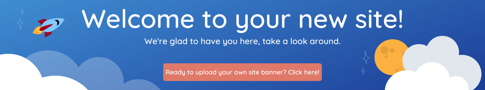 Welcome Banner
