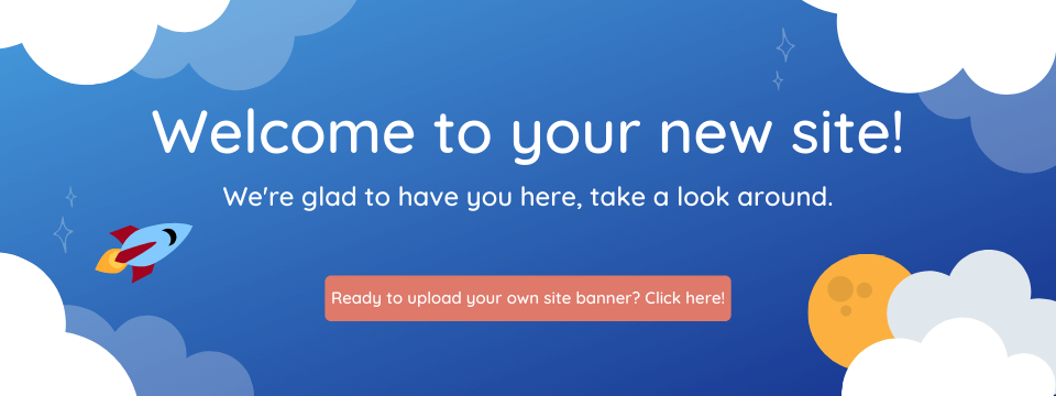 Welcome Banner